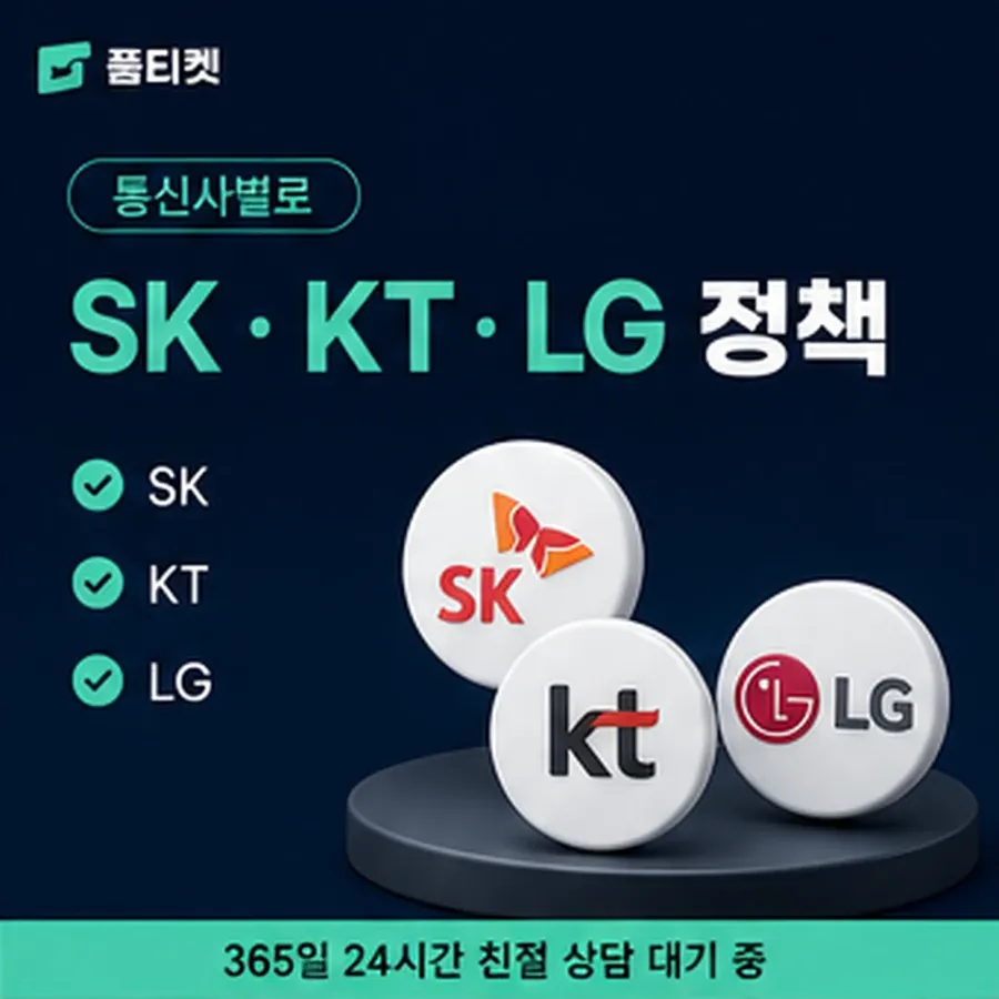 품티켓 네이버페이 회선의 소액결제 미납 고지와 안내 순서 안내 이미지